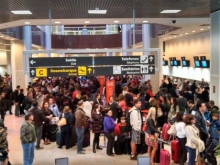 Aeroporto Santos Dumont reabre para pousos ap�s 4 horas fechado