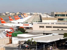 CONGONHAS RECEBER� VOOS INTERNACIONAIS TEMPORARIAMENTE EM MAR�O
