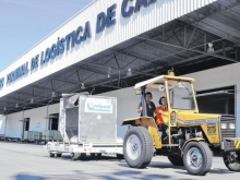 TRANSPORTE DE CARGAS NO AEROPORTO SALTA 25%